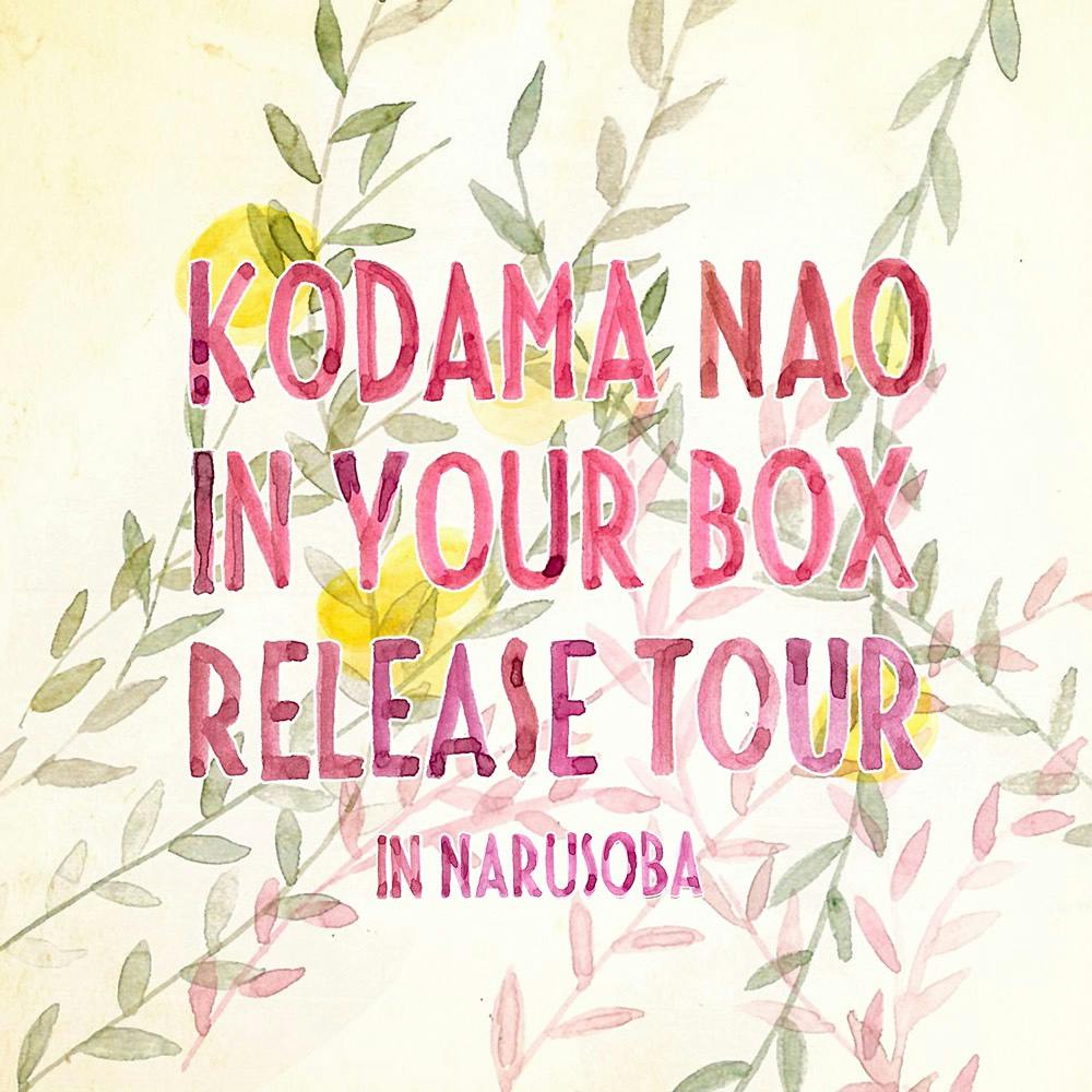 KODAMA NAO "IN YOUR BOX" RELEASE LIVE